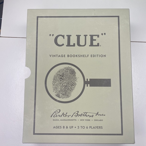 Clue, Vintage, Bookshelf Edition from Smithsonian - Picture 2 of 13